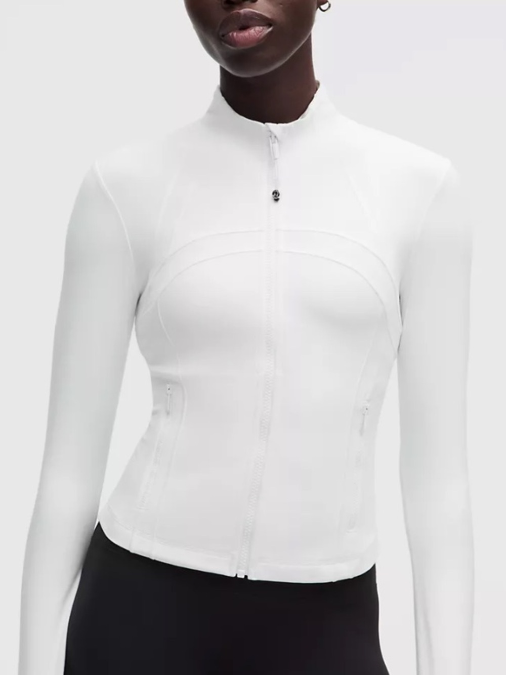 Lululemon Cropped Define Jacket in White